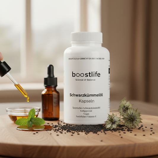 Ägyptisches Schwarzkümmelöl - 240 vegane Softgels