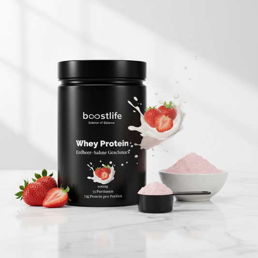 Premium Whey Protein Erdbeere - 1.000g