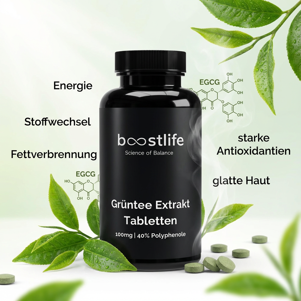 Grüntee Extrakt 40% Polyphenole - 60 Kapseln