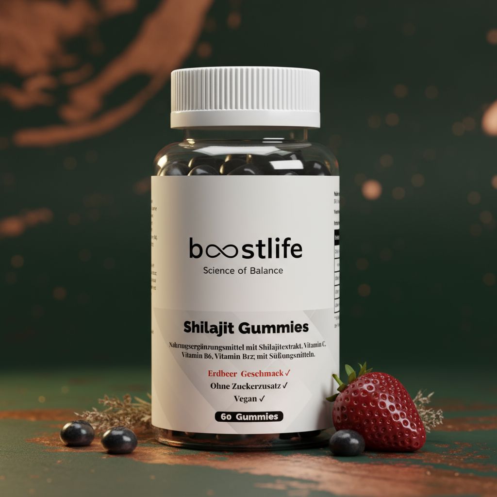 Shilajit Gummies + Vitamin C,B6, B12 - 60 Stk.